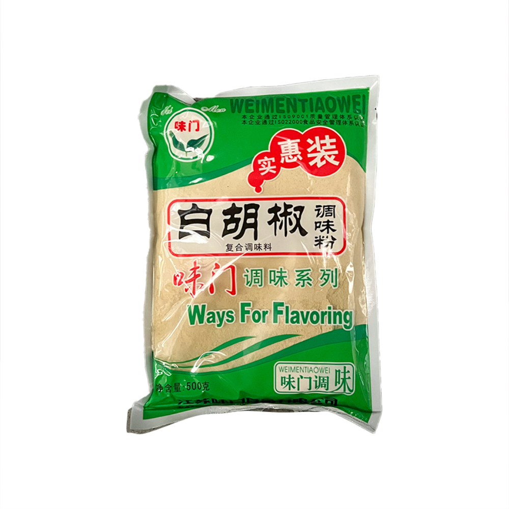 POLVERE DI PEPE BIANCO 500GX20PZ 白胡椒粉